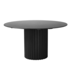 Pillar Eettafel Ø 140 cm, HKliving, Zwart